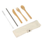 SET DE CUBIERTOS BOVOLONE BEIGE HM-058BE ( HM-058 / HM058 / CUBIERTOS )
