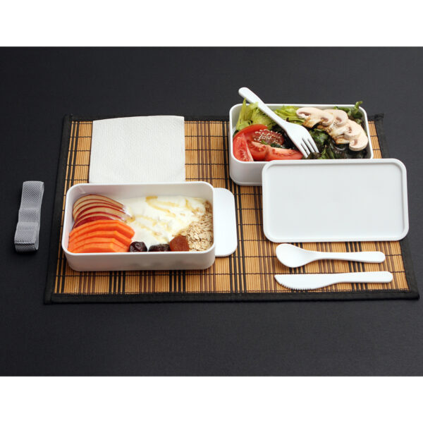 CONTENEDOR ANTIBACTERIAL BLANCO HM-059B ( HM-059 / HM059 / CONTENEDORES DE ALIMENTOS ) - Imagen 3