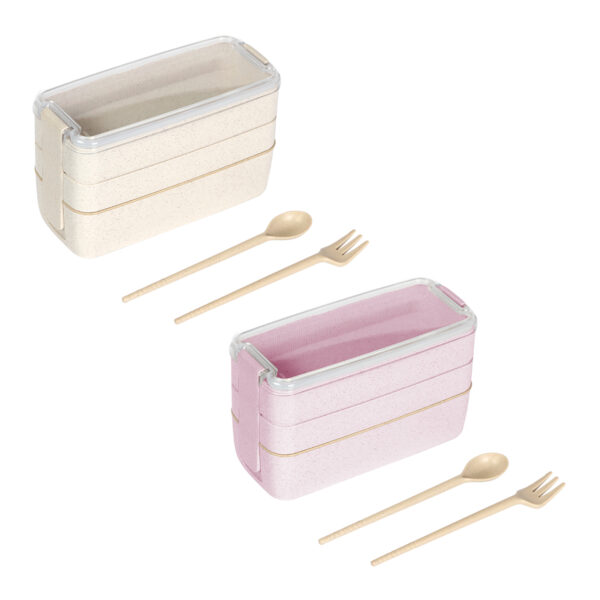 CONTENEDOR VALLI ROSA CLARO HM-064RS ( HM-064 / HM064 / CONTENEDORES DE ALIMENTOS ) - Imagen 2