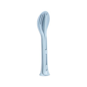 SET DE CUBIERTOS BEKASI AZUL CLARO HM-065A ( HM-065 / HM065 / CUBIERTOS,ALIMENTOS )