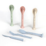 SET DE CUBIERTOS BEKASI VERDE CLARO HM-065V ( HM-065 / HM065 / CUBIERTOS,ALIMENTOS ) - Image 2