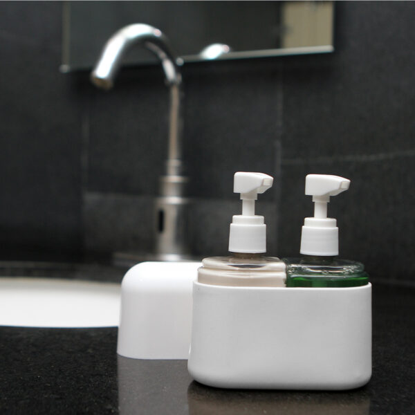 SET PARA JABÓN MAKASAR GRIS CLARO HM-070G ( HM-070 / HM070 / ACCESORIOS DE VIAJE,ACCESORIOS DE BELLEZA ) - Imagen 3