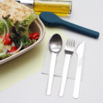 JUEGO DE CUBIERTOS JARKOV VERDE TURQUESA HM-073V ( HM-073 / HM073 / CUBIERTOS ) - Image 2