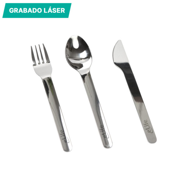 JUEGO DE CUBIERTOS JARKOV GRIS HM-073G ( HM-073 / HM073 / CUBIERTOS ) - Imagen 4