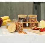 JUEGO DE CONTENEDORES HORKI BAMBÚ HM-087C ( HM-087 / HM087 / COCINA,CONTENEDORES DE ALIMENTOS ) - Image 4