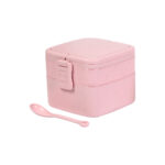 CONTENEDOR OLGIY ROSA CLARO HM-089RS ( HM-089 / HM089 / CONTENEDORES DE ALIMENTOS )