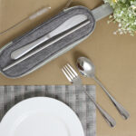SET DE CUBIERTOS MILANO GRIS HM-091G ( HM-091 / HM091 / CUBIERTOS ) - Image 4