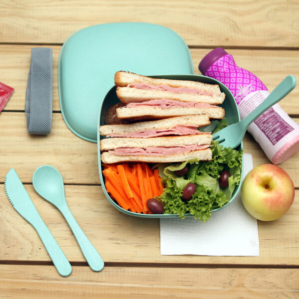 CONTENEDOR IRINGA AZUL CLARO HM-092A ( HM-092 / HM092 / CONTENEDORES DE ALIMENTOS ) - Imagen 4