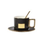 TAZA CAMINIA NEGRO HM-093N ( HM-093 / HM093 / COCINA,TAZAS )