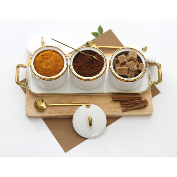 SET DE CONTENEDORES MARINCOLI BLANCO HM-094B ( HM-094 / HM094 / COCINA ) - Imagen 5
