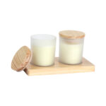 SET DE VELAS BASCHI CAFE CLARO HM-098C ( HM-098 / HM098 / DECORACIÓN )
