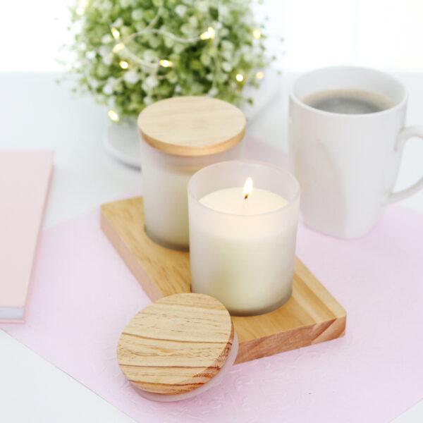 SET DE VELAS BASCHI CAFE CLARO HM-098C ( HM-098 / HM098 / DECORACIÓN ) - Imagen 3
