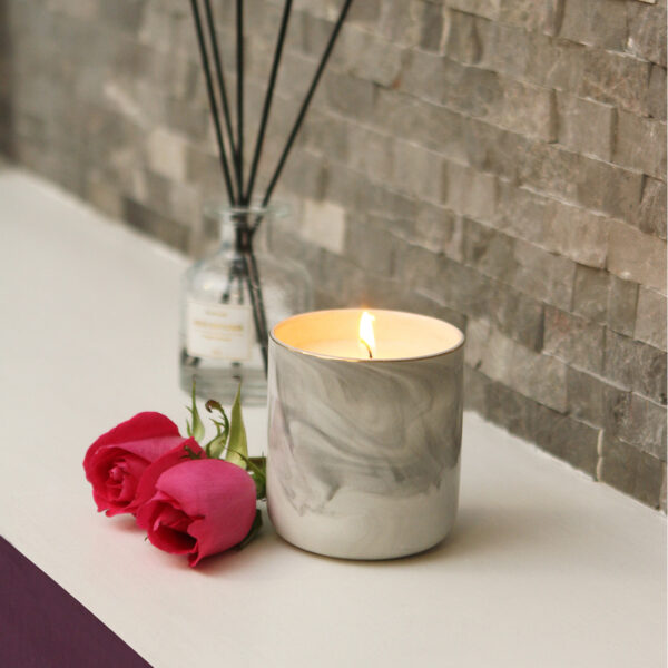 VELA MARAUSA GRIS HM-099G ( HM-099 / HM099 / DECORACIÓN ) - Imagen 3