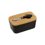 RECIPIENTE TENGAH NEGRO HM-106N ( HM-106 / HM106 / CONTENEDORES DE ALIMENTOS,COCINA )