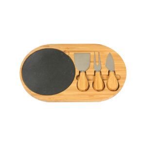SET DE QUESOS DAKAR BAMBÚ HM-107C ( HM-107 / HM107 / TABLAS,TABLAS DE QUESO Y SETS DE VINO )