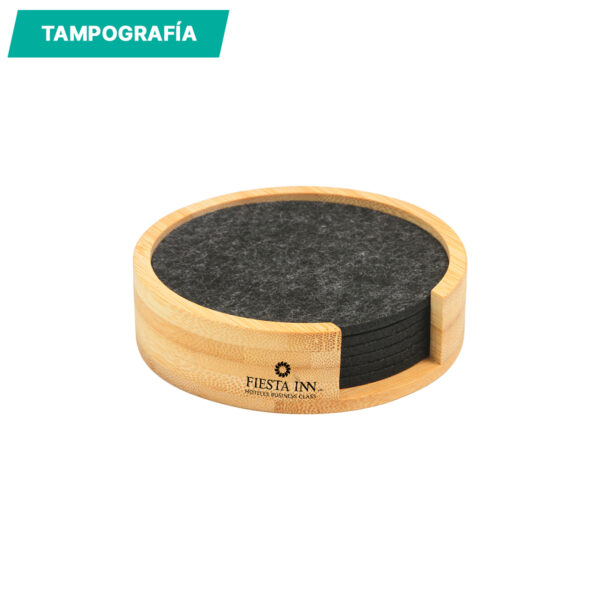 JUEGO MATRAH BAMBÚ HM-109C ( HM-109 / HM109 / DECORACIÓN ) - Imagen 2