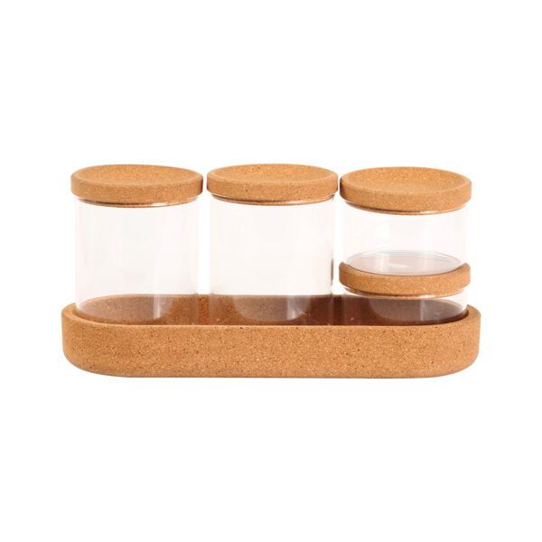 SET BURAIMI CAFE CLARO HM-111C ( HM-111 / HM111 / COCINA,CONTENEDORES DE ALIMENTOS ) - Imagen 2