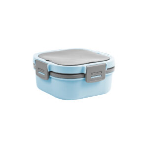 CONTENEDOR SAHAM AZUL CLARO HM-114A ( HM-114 / HM114 / CONTENEDORES DE ALIMENTOS )
