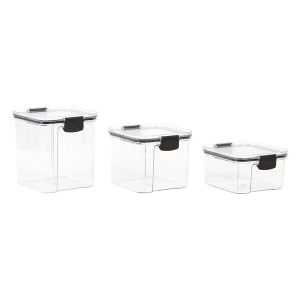 SET AGELLI NEGRO HM-118N ( HM-118 / HM118 / COCINA,CONTENEDORES DE ALIMENTOS ) - Imagen 2