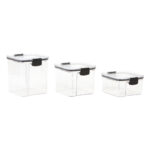 SET AGELLI NEGRO HM-118N ( HM-118 / HM118 / COCINA,CONTENEDORES DE ALIMENTOS ) - Image 2