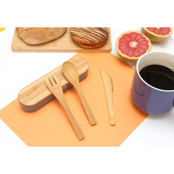 SET ASCOLI AZUL CLARO HM-119A ( HM-119 / HM119 / CUBIERTOS ) - Imagen 6