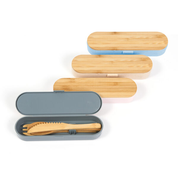 SET ASCOLI AZUL CLARO HM-119A ( HM-119 / HM119 / CUBIERTOS ) - Imagen 5