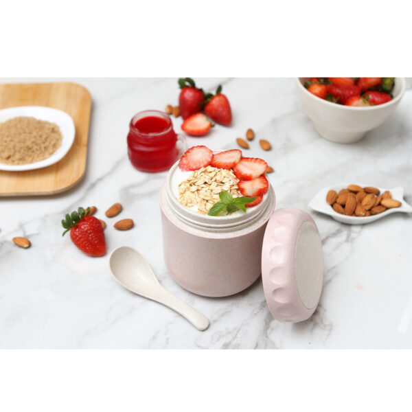CONTENEDOR TRONTO ROSA CLARO HM-120RS ( HM-120 / HM120 / CONTENEDORES DE ALIMENTOS ) - Imagen 3