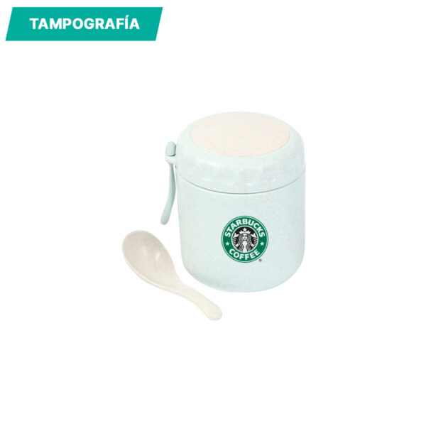 CONTENEDOR TRONTO ROSA CLARO HM-120RS ( HM-120 / HM120 / CONTENEDORES DE ALIMENTOS ) - Imagen 4