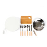SET ASELE BLANCO HM-123B ( HM-123 / HM123 / COCINA ) - Image 4