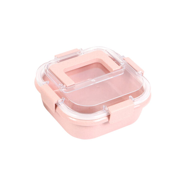CONTENEDOR PAJALA ROSA CLARO HM-124RS ( HM-124 / HM124 / CONTENEDORES DE ALIMENTOS )