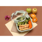 CONTENEDOR PAJALA ROSA CLARO HM-124RS ( HM-124 / HM124 / CONTENEDORES DE ALIMENTOS ) - Image 4