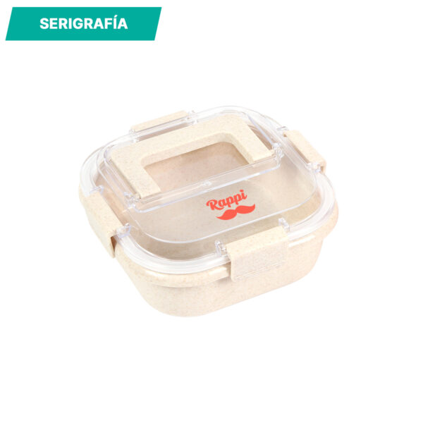 CONTENEDOR PAJALA GRIS HM-124G ( HM-124 / HM124 / CONTENEDORES DE ALIMENTOS ) - Imagen 2