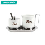 JUEGO FALSTER BLANCO HM-132B ( HM-132 / HM132 / COCINA,JARRAS Y PRENSAS FRANCESAS ) - Image 3