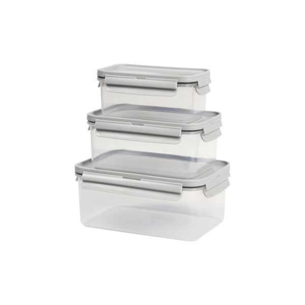 SET TARTER GRIS HM-138G ( HM-138 / HM138 / CONTENEDORES DE ALIMENTOS,COCINA )