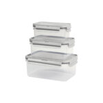 SET TARTER GRIS HM-138G ( HM-138 / HM138 / CONTENEDORES DE ALIMENTOS,COCINA )