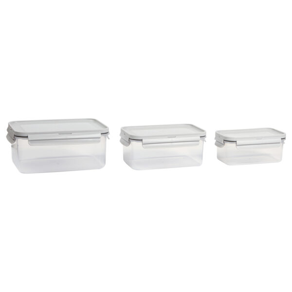 SET TARTER GRIS HM-138G ( HM-138 / HM138 / CONTENEDORES DE ALIMENTOS,COCINA ) - Imagen 2