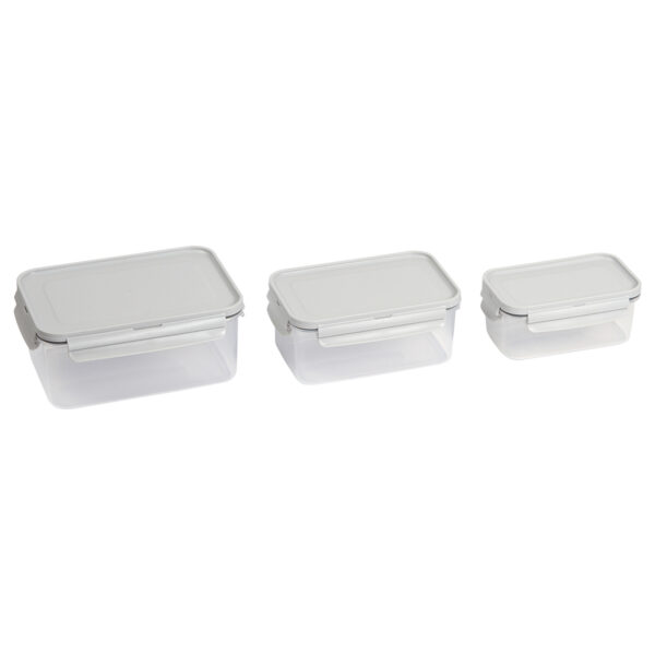 SET TARTER GRIS HM-138G ( HM-138 / HM138 / CONTENEDORES DE ALIMENTOS,COCINA ) - Imagen 4