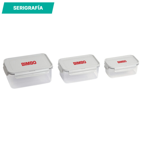SET TARTER GRIS HM-138G ( HM-138 / HM138 / CONTENEDORES DE ALIMENTOS,COCINA ) - Imagen 5