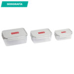 SET TARTER GRIS HM-138G ( HM-138 / HM138 / CONTENEDORES DE ALIMENTOS,COCINA ) - Image 5