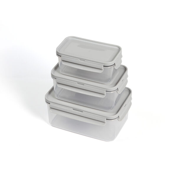 SET TARTER GRIS HM-138G ( HM-138 / HM138 / CONTENEDORES DE ALIMENTOS,COCINA ) - Imagen 3
