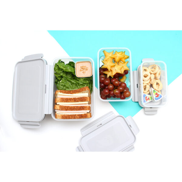 SET TARTER GRIS HM-138G ( HM-138 / HM138 / CONTENEDORES DE ALIMENTOS,COCINA ) - Imagen 6
