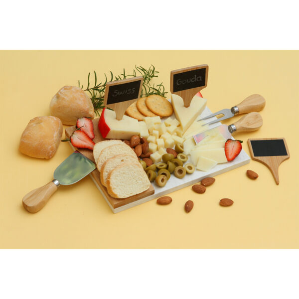 SET SOVARETO BLANCO HM-141B ( HM-141 / HM141 / TABLAS,TABLAS DE QUESO Y SETS DE VINO ) - Imagen 4