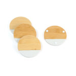 JUEGO PORTA VASOS FRAZÉ BLANCO HM-149B ( HM-149 / HM149 / COCINA,DECORACIÓN ) - Image 2