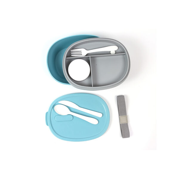 CONTENEDOR KUHTAI AZUL PASTEL HM-152A ( HM-152 / HM152 / CONTENEDORES DE ALIMENTOS ) - Imagen 4