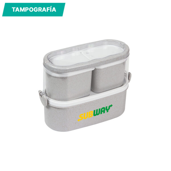 JUEGO MORMANT GRIS HM-156G ( HM-156 / HM156 / CONTENEDORES DE ALIMENTOS ) - Imagen 3