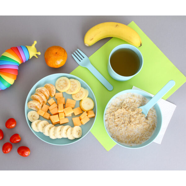 SET DE 5 PIEZAS NANGIS AZUL PASTEL HM-160A ( HM-160 / HM160 / CONTENEDORES DE ALIMENTOS ) - Imagen 5