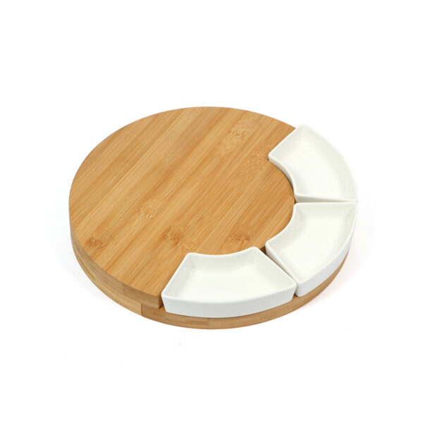 TABLA DE QUESOS VERON BAMBÚ HM-163C ( HM-163 / HM163 / COCINA,TABLAS ) - Imagen 3