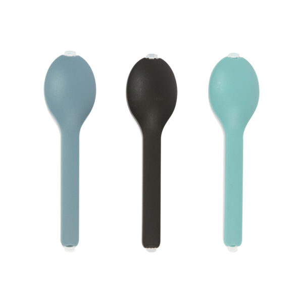 JUEGO LACHY NEGRO HM-165N ( HM-165 / HM165 / CUBIERTOS ) - Imagen 4