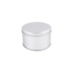 ESTUCHE METÁLICO REDONDO PLATA I-001 ( I-001 / I001 / ESTUCHES DE RELOJ )