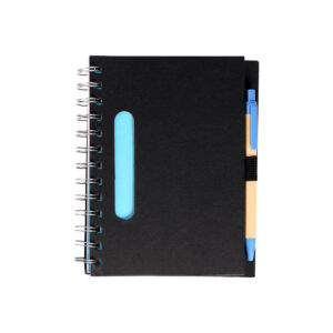 LIBRETA ECOLÓGICA SIDNEY AZUL CLARO LB-005A ( LB-005 / LB005 / LIBRETAS,CON BOLÍGRAFO,ESPIRAL )